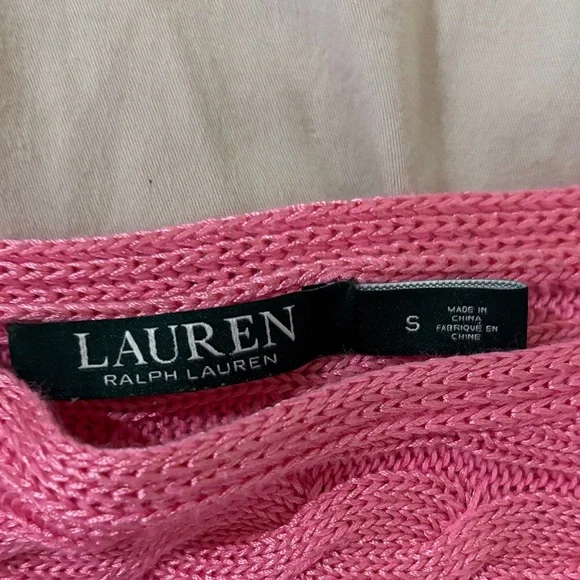 Pink Ralph Lauren Sweater - Picture 2 of 2